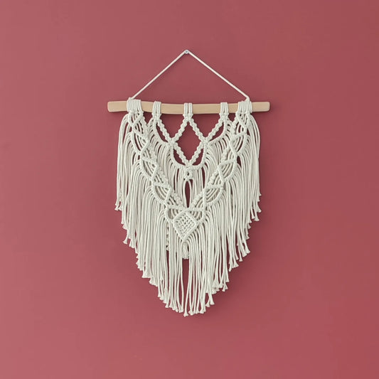 Tenture Boho en macramé